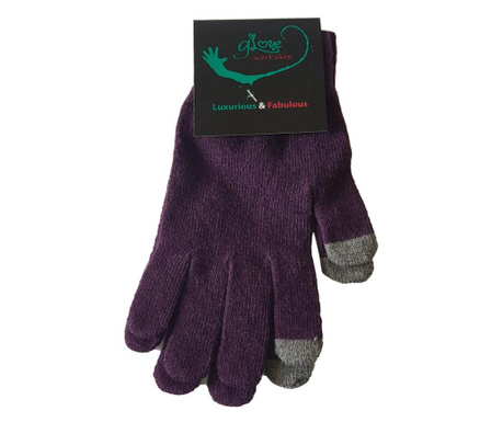 Rękawiczki Workshop Wool Gloves for Touchscreen, Unisex, Purple