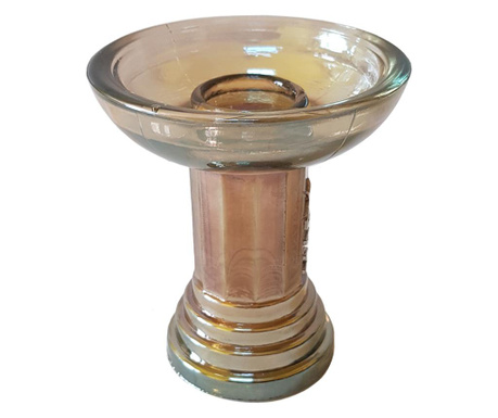 Професионален тигел за наргиле със стъкло, 286 gr, 10×9 cm