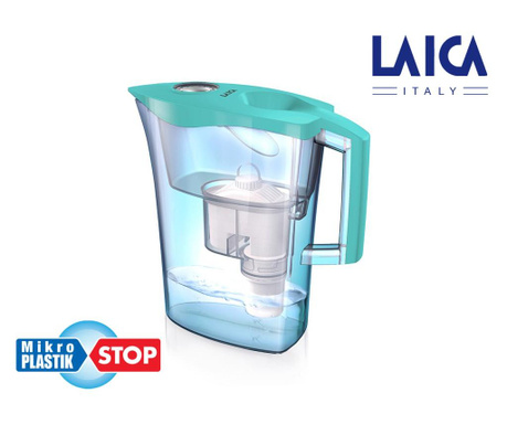 Cana filtranta de apa Laica MikroPLASTIK-STOP, 3 litri