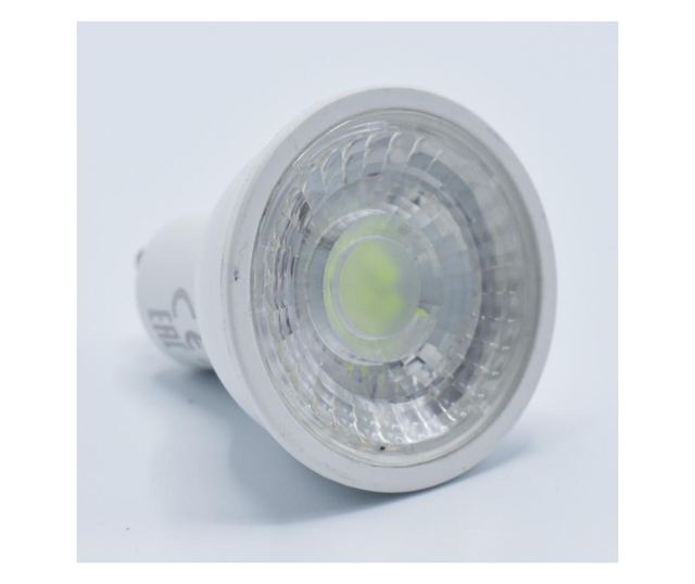 Bec led GU10 7W (75W), 290lm, 38 grade, lumina verde, semitransparent, Braytron