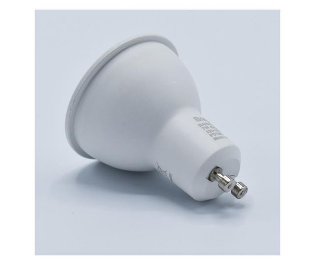 Bec led GU10 7W (75W), 290lm, 38 grade, lumina verde, semitransparent, Braytron