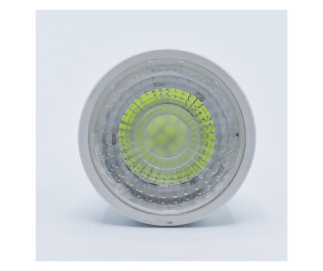 Bec led GU10 7W (75W), 290lm, 38 grade, lumina verde, semitransparent, Braytron