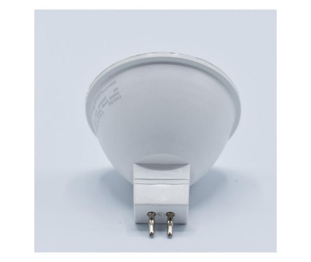 Bec led MR16 5W (50W), GU5.3, 350lm, 110 grade, lumina calda (3000K), opal, Braytron