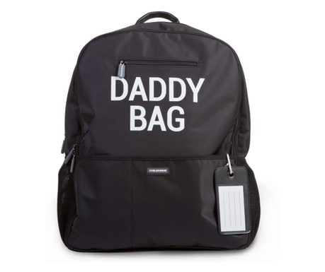 Rucsac de infasat Childhome Daddy Bag, negru