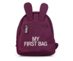 Rucsac pentru copii Childhome My First Bag, visiniu