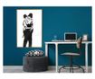 Plakat Artgeist - Banksy: Kissing Coppers I - Zlat okvir - 30 x 45 cm