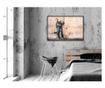 Плакат Artgeist - Banksy: The Son of a Migrant from Syria - Черна рамка - 60 x 40 cm