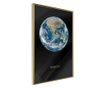 Plakat Artgeist - The Solar System: Earth - Zlat okvir - 40 x 60 cm