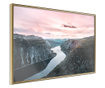 Plakat Artgeist - Stunning View - Zlat okvir - 90 x 60 cm