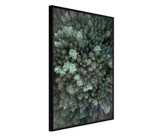 Plakat Artgeist - World from High Above - Črn okvir - 30 x 45 cm