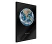 Plakat Artgeist - The Solar System: Earth - Črn okvir - 30 x 45 cm