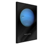 Plakat Artgeist - The Solar System: Neptun - Črn okvir - 20 x 30 cm