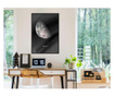Plakat Artgeist - The Solar System: Moon - Črn okvir - 40 x 60 cm