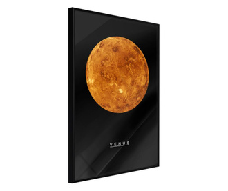 Plakat Artgeist - The Solar System: Venus - Črn okvir - 40 x 60 cm
