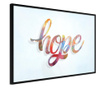 Plakat Artgeist - Colourful Hope - Črn okvir - 60 x 40 cm