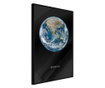 Plakat Artgeist - The Solar System: Earth - Črn okvir - 20 x 30 cm