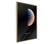 Poster Artgeist - The Solar System: Jupiter - Zlatni okvir - 20 x 30 cm
