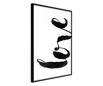 Plakat Artgeist - Love Sideways - Črn okvir - 30 x 45 cm