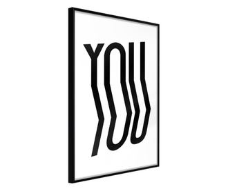 Plakat Artgeist - Only You - Črn okvir - 30 x 45 cm