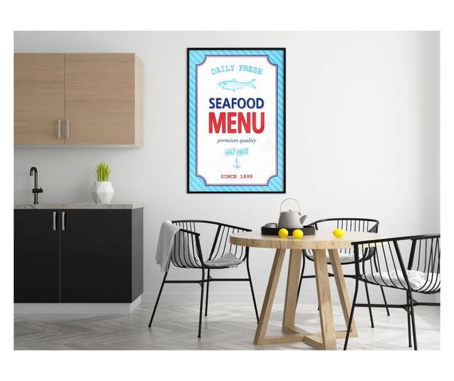 Plakat Artgeist - Daily Fresh - Črn okvir - 40 x 60 cm