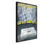 Plakat Artgeist - Metropolis News - Črn okvir - 20 x 30 cm