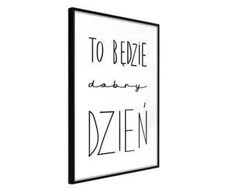 Plakat Artgeist - Good Day - Črn okvir - 40 x 60 cm