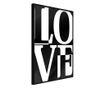 Plakat Artgeist - Love Chessboard - Črn okvir - 40 x 60 cm