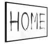Plakat Artgeist - Simply Home (Horizontal) - Črn okvir - 90 x 60 cm