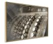 Plakat Artgeist - Ka-Ching - Zlat okvir - 30 x 20 cm