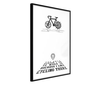 Plakat Artgeist - Good Motivation - Črn okvir - 30 x 45 cm