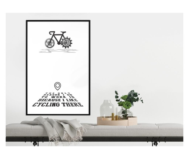 Plakat Artgeist - Good Motivation - Črn okvir - 30 x 45 cm