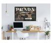 Plakat Artgeist - Prada (Camo) - Črn okvir - 45 x 30 cm