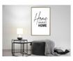 Plakat Artgeist - Home I - Zlat okvir - 40 x 60 cm