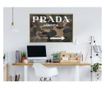 Plakat Artgeist - Prada (Camo) - Zlat okvir - 60 x 40 cm
