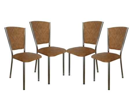 Set 4 scaune efes piele ecologica cafenii