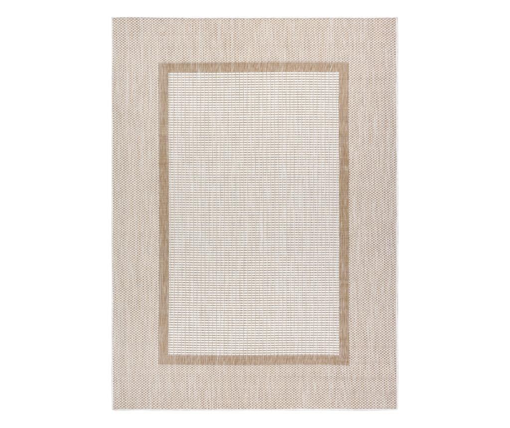 Covor SISAL SION Cadru 21782 țesute plate ecru / bej 80x150 cm  80x150 cm - 2