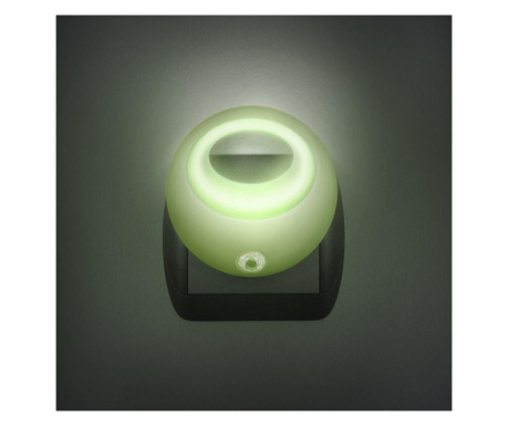 Lampa de veghe cu led si senzor de lumina - verde