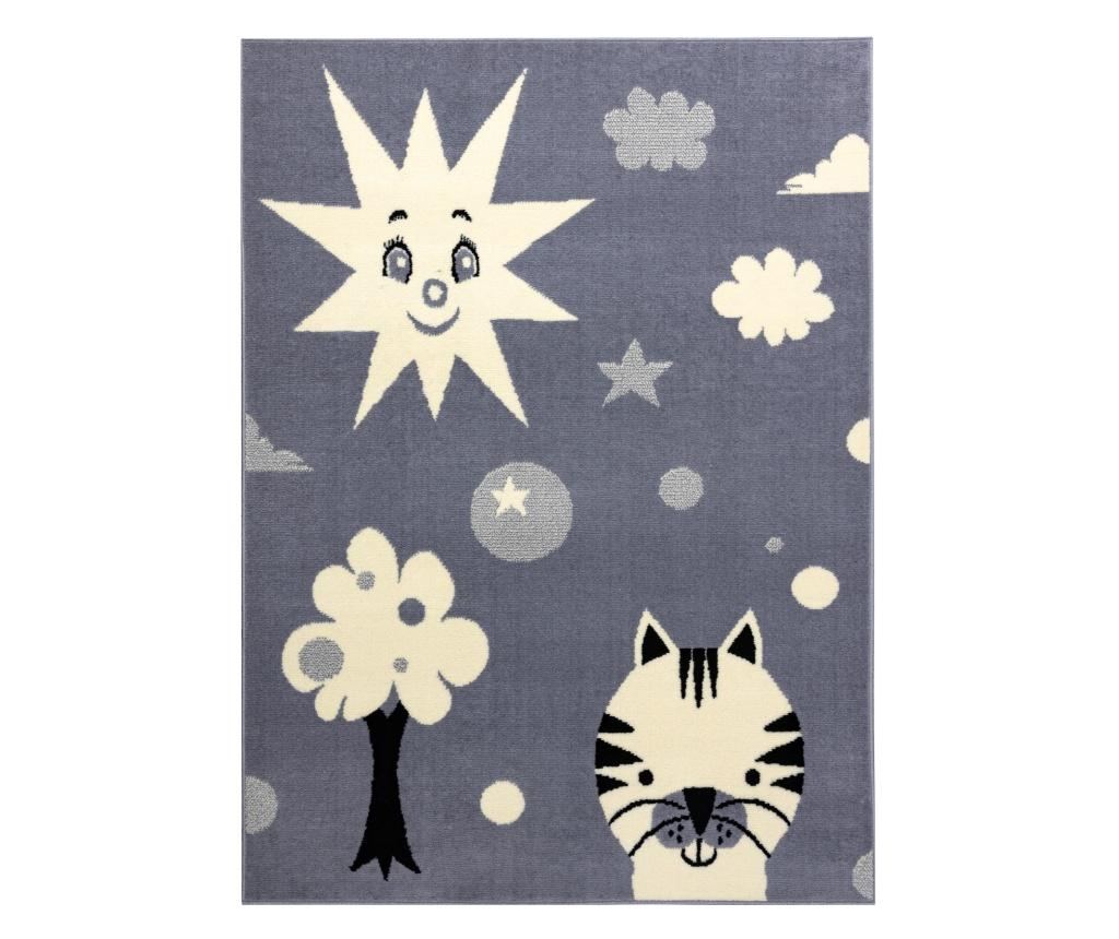 Covor BCF Flash Smile 3992 - Soare gri 140x190 cm  140x190 cm - 2