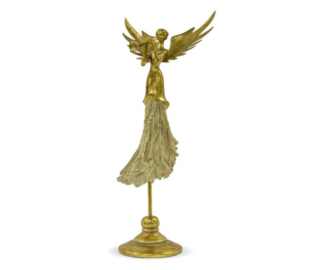 Figurina inger, auriu antichizat, 50x25x23 cm