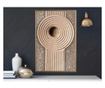 Plakat Artgeist - Sandy Roundabout - Zlat okvir - 20 x 30 cm