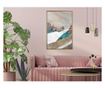 Plakat Artgeist - Painted Landscape - Zlat okvir - 20 x 30 cm