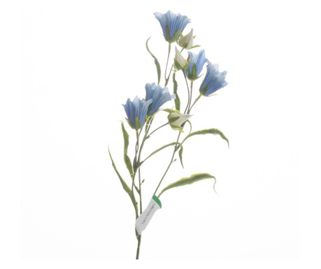Flori artificiale campanula, albastre, 65 cm, Emerald