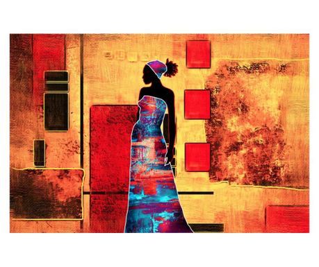 Πίνακας σε καμβά Africa retro vintage arta85, 60 x 40 εκ