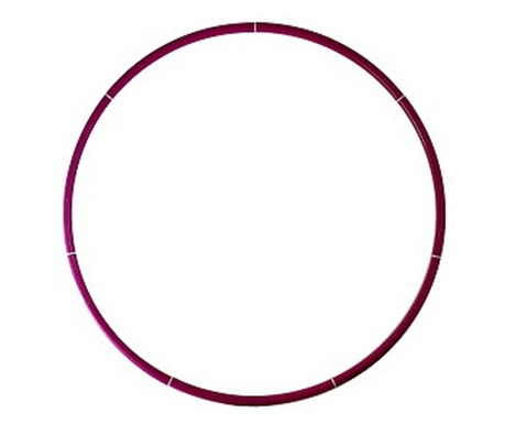 Cerc hula hoop pentru gimnastica demontabil, alb  42x14x5