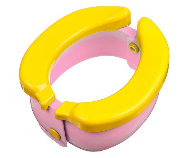 Olita portabila, de calatorie, Banana Travel Potty, roz - Krista®
