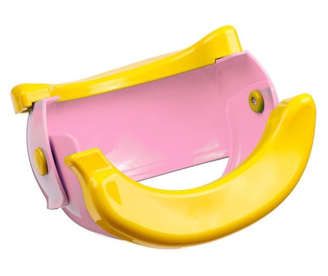 Olita portabila, de calatorie, Banana Travel Potty, roz - Krista®