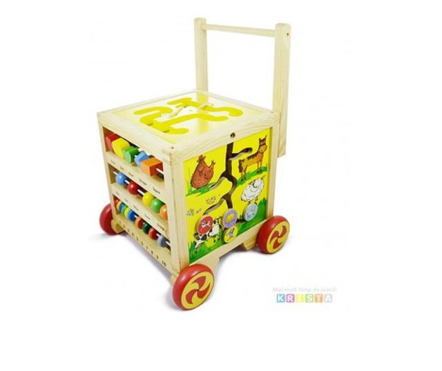 Cubul Educational 7 In 1 Cu Antemergator