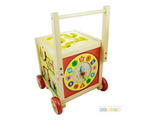 Cubul Educational 7 In 1 Cu Antemergator