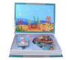 Carte cu 14 Puzzle Magnetic Magia Creaturilor Marine, 61 piese