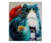 Tablou 500 Picteaza Dupa Numere Pisicile blanoase, 20x30 cm